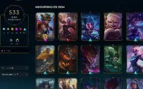 Conta Legue Of Legends/Valorant F/A Faca Champions 2022