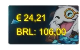 Conta League of Legends Ouro 1 - 31 campões com M7 - 45 Skin