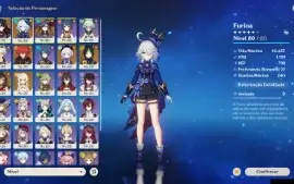 Furina + Bis / Banner Garantido / 7 T5⭐ - Tá Barato