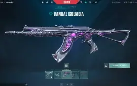 Conta com Faca Blade + Vandal Ion + Phantom Reaver e MT+