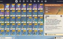 AR10 - Xiao + Lança Primitiva de Jade + 41 tiros