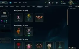 Conta Platina IV | Kayle Juíza | Muito espólio