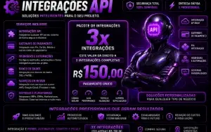 Integrações API | Gateways, PIX, Webhooks e Sistemas