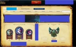 Conta Platina 4 - Riven Campeonato - 152 skins