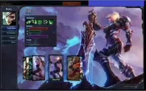 Conta Platina 4 - Riven Campeonato - 152 skins