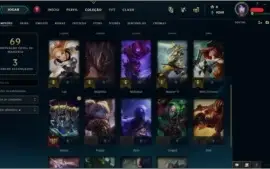 CONTA LEAGUE OF LEGENDS DIAMANTE 4 (IV)