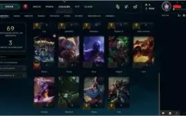 CONTA LEAGUE OF LEGENDS DIAMANTE 4 (IV)