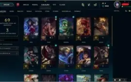 CONTA LEAGUE OF LEGENDS DIAMANTE 4 (IV)