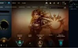 Conta league of legends platina 3