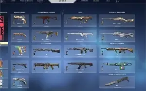 CONTA DE VALORANT FULL SKIN