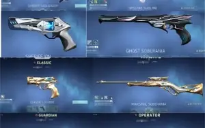 CONTA DE VALORANT FULL SKIN