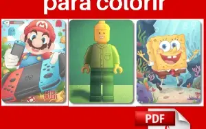 4.300 páginas para colorir