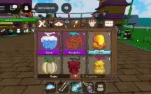 conta de king legacy  com fruta e vida no Max