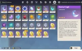 CONTA 6 T5 NAHIDA+BIS RAIDEN+BIS XIANYUN YOIMIYA DILUC MONA