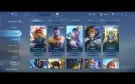Conta mobile legends 161 skin, duas medalhas glória mítica
