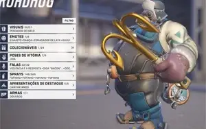 Conta Overwatch level 700 com mais de 100 skins lendarias