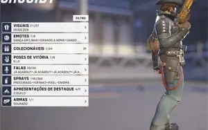 Conta Overwatch level 700 com mais de 100 skins lendarias