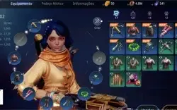 VENDE SE CONTA LVL 65 SERVIDOR SA 93 COM COURO EPICO