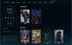 Conta LOL ultima season mestre / skin rammus rei