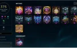 Conta LOL ultima season mestre / skin rammus rei