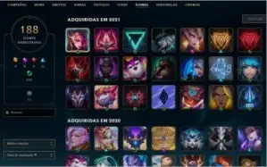 Conta de LOL + Valorant (Riot Games)