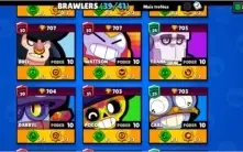 Conta SEMIFULL Brawl Stars 39 Brawlers(+Clube top 5 BR)