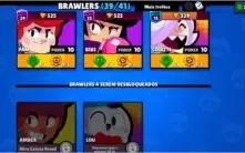 Conta SEMIFULL Brawl Stars 39 Brawlers(+Clube top 5 BR)