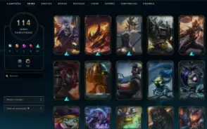 Conta Lol Challenger Flex/Mestre soloq Handlvl