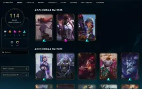 Conta Lol Challenger Flex/Mestre soloq Handlvl