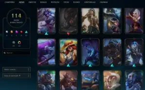 Conta Lol Challenger Flex/Mestre soloq Handlvl