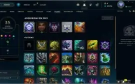 Conta LOL - Diamante IV, 65% de WR(E-MAIL NÃO VERIFICADO)