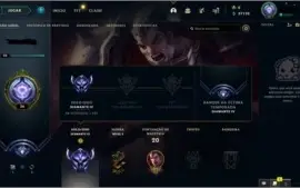Conta LOL - Diamante IV, 65% de WR(E-MAIL NÃO VERIFICADO)