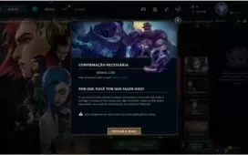 Conta LOL - Diamante IV, 65% de WR(E-MAIL NÃO VERIFICADO)