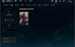 Conta de Lol Smurf Level 43