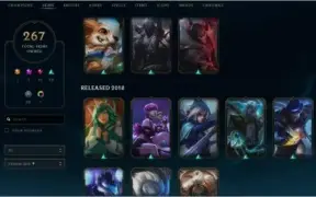 CONTA LOL D1 TODOS CHAMPS 267 SKINS