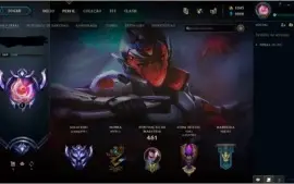 CONTA LOL D1 TODOS CHAMPS 267 SKINS