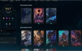 CONTA LOL D1 TODOS CHAMPS 267 SKINS