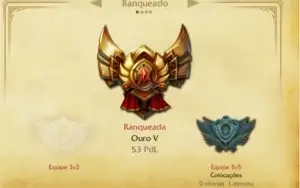 Conta LoL - Gold 5 - 44 Skins - 4 pag de Runas - 52 ícones