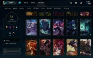 Conta Gold e Platina