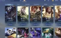 Conta Mobile Legends Com 158 Skins E 900 Diamantes