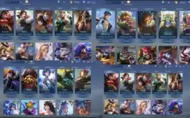 Conta Mobile Legends Com 158 Skins E 900 Diamantes