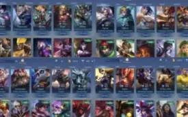 Conta Mobile Legends Com 158 Skins E 900 Diamantes
