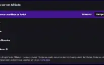 Conta Afiliada Twitch Com 2 mil seguidores