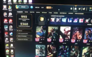 conta legue of legends nv 880