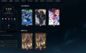 Conta League of Legends Full Acesso - 162 Champs e 160 Skins