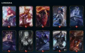 Conta League of Legends Full Acesso - 162 Champs e 160 Skins