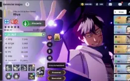 black clover Rhya x2+carta de hab,2x carta do licht +seletor