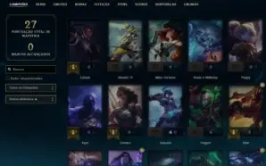 Conta lol plat 1