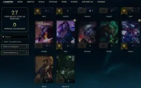Conta lol plat 1
