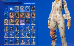 Conta fortnite muitas skins com salve o mundo